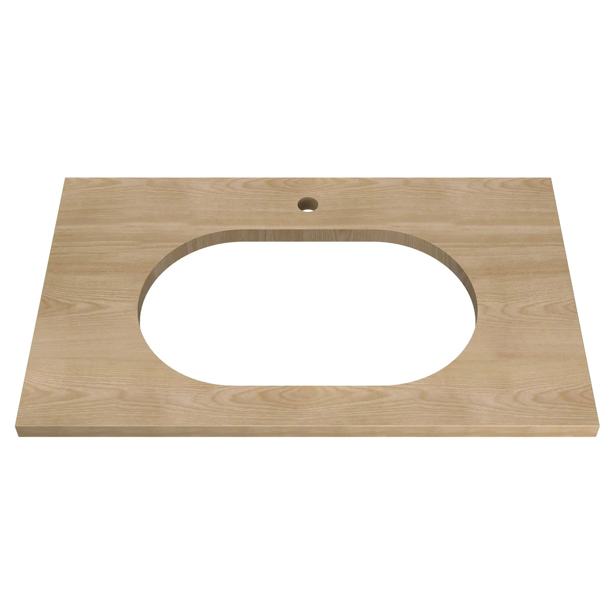 62795 Studio® S - dessus de lavabo sur plan avec trou central seulement