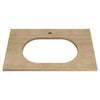 [7813001.478] Studio® S Above Counter Sink Top with Center Hole Only - Ash