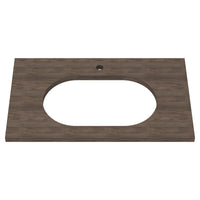 [7813001.479] Studio® S Above Counter Sink Top with Center Hole Only - Ash