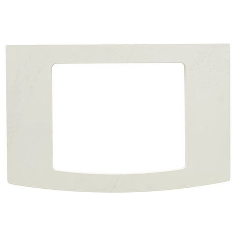 Surface en quartz avec trous centraux de 8 po (203 mm) pour robinet espacé – requise pour  les configurations de lavabo Townsend® sous  le comptoir