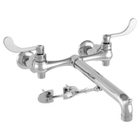 Bottom Brace Wall-Mount Service Sink Faucet With 12-Inch Spout and Offset Shanks // CHROME // 63199_8345115002_CDNwebp.webp