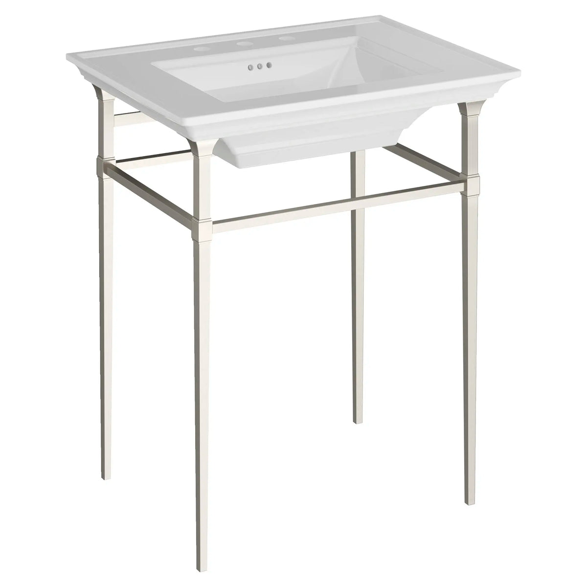 Pieds de table-console Town Square® S // NICKEL BROSSÉ // 63322_8721000295_0297808020_0_CDNwebp_20eb320a-96ee-4151-8e95-df75acfd4998.webp