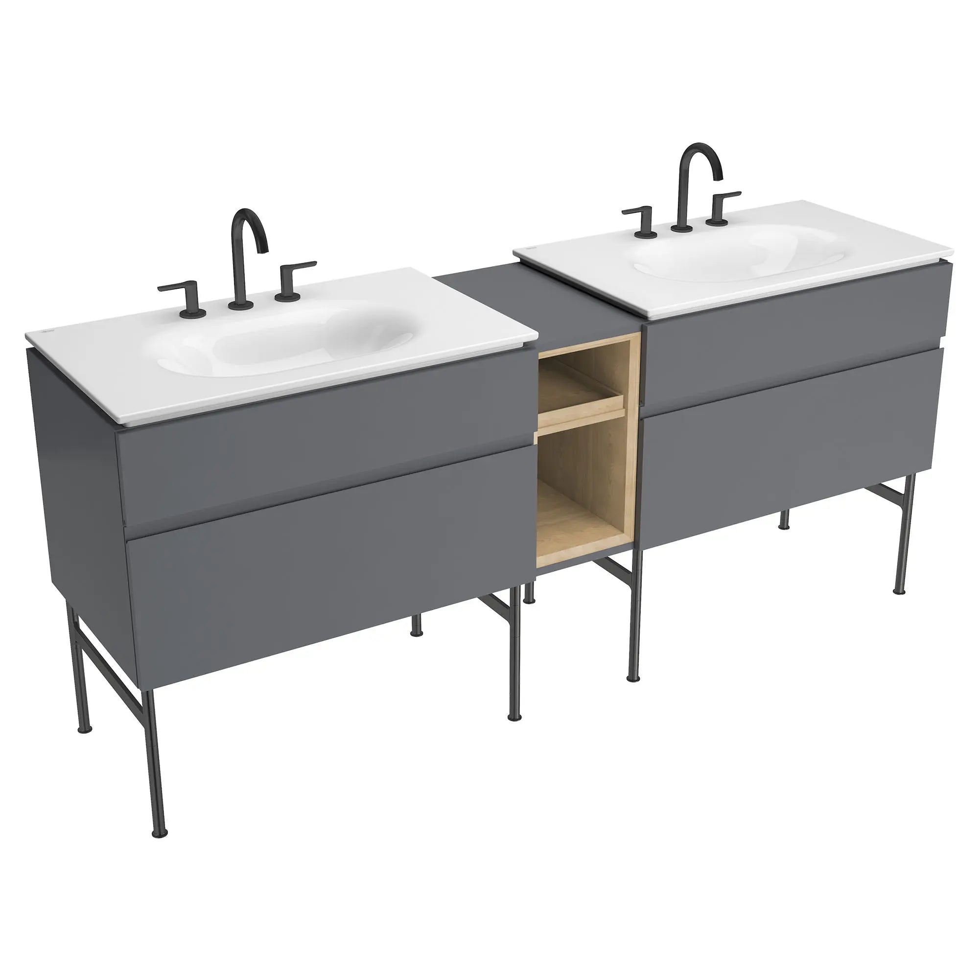 Ensemble de pieds de meuble-lavabo Studio® S // NOIR MAT // 63376_8722000243_8726033477_1298008020_8727000477_7105801243_0_CDNwebp.webp