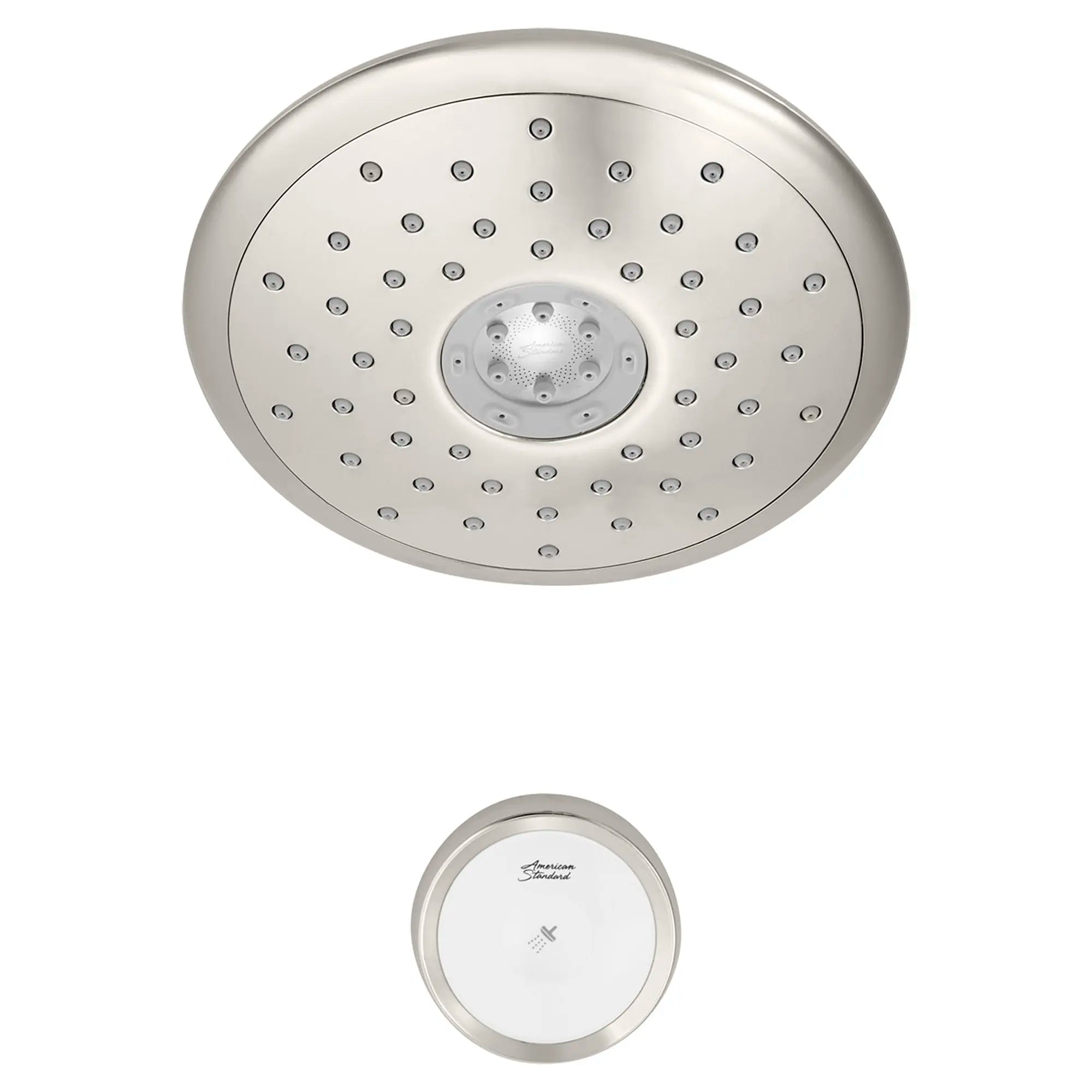 Pomme de douche fixe Spectra® eTouch de 7 po, économie d'eau: 1,8 gpm/6,8 L/min // NICKEL POLI // 64130_9038474013_0_CDNwebp.webp