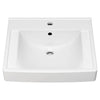 [9134001EC.020] Decorum® 21 x 20-1/4-Inch (533 x 514 mm) Wall-Hung EverClean® Sink With Center Hole Only - White