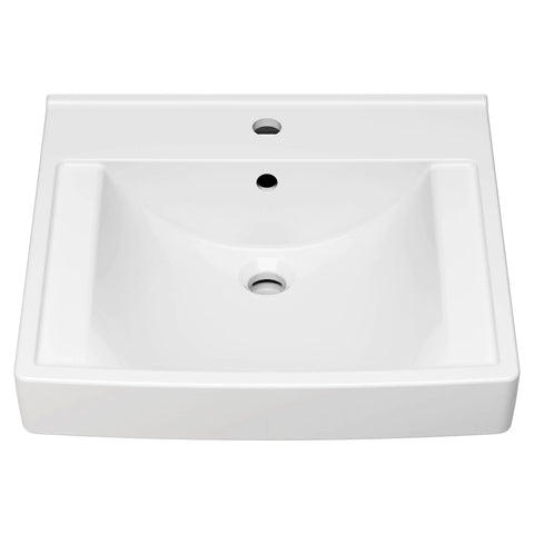 Lavabo mural Decorum® avec surface EverClean®?(21 x 20-1/4 po) - trou central uniquement 