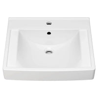 Decorum® 21 x 20-1/4-Inch (533 x 514 mm) Wall-Hung EverClean® Sink With Center Hole Only // WHITE // 64244_9134001EC020_CDNwebp.webp