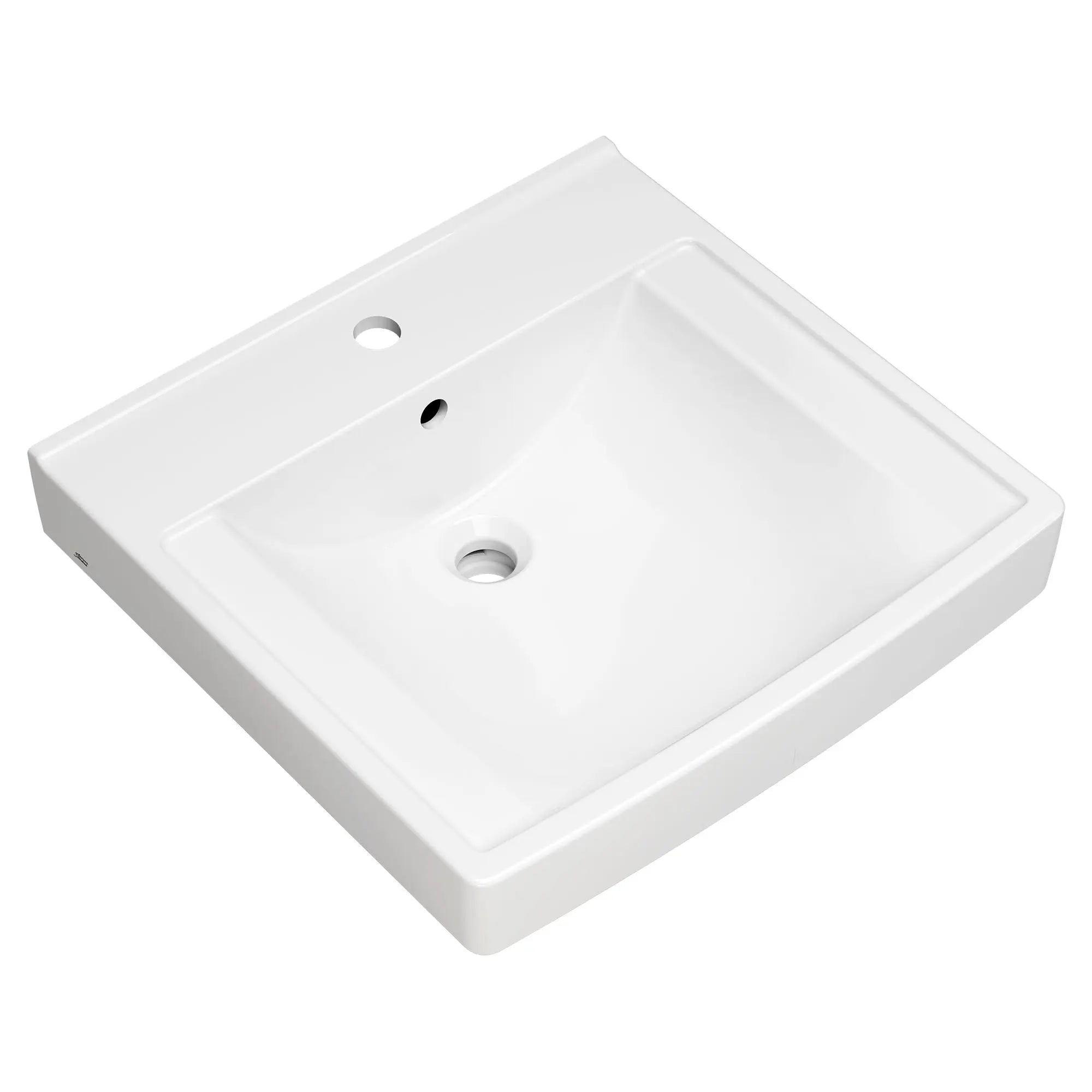 Lavabo mural Decorum® avec surface EverClean®?(21 x 20-1/4 po) - trou central uniquement  // BLANC // 64245_9134001EC020_1_0_CDNwebp.webp