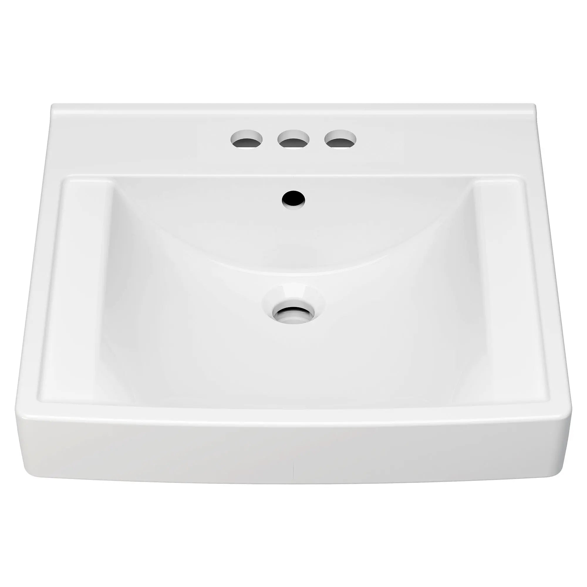 Lavabo mural Decorum® avec surface EverClean® (21 x 20-1/4 po) - trous de robinet à entraxe de 4 po (102 mm) // BLANC // 64247_9134004EC020_0_CDNwebp.webp