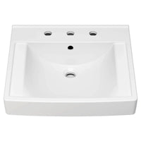 Decorum® 21 x 20-1/4-Inch (533 x 514 mm) Wall-Hung EverClean® Sink With 8-Inch Widespread // WHITE // 64254_9134008EC020_CDNwebp.webp