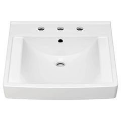 Decorum® 21 x 20-1/4-Inch (533 x 514 mm) Wall-Hung EverClean® Sink With 8-Inch Widespread // WHITE // 64254_9134008EC020_CDNwebp.webp