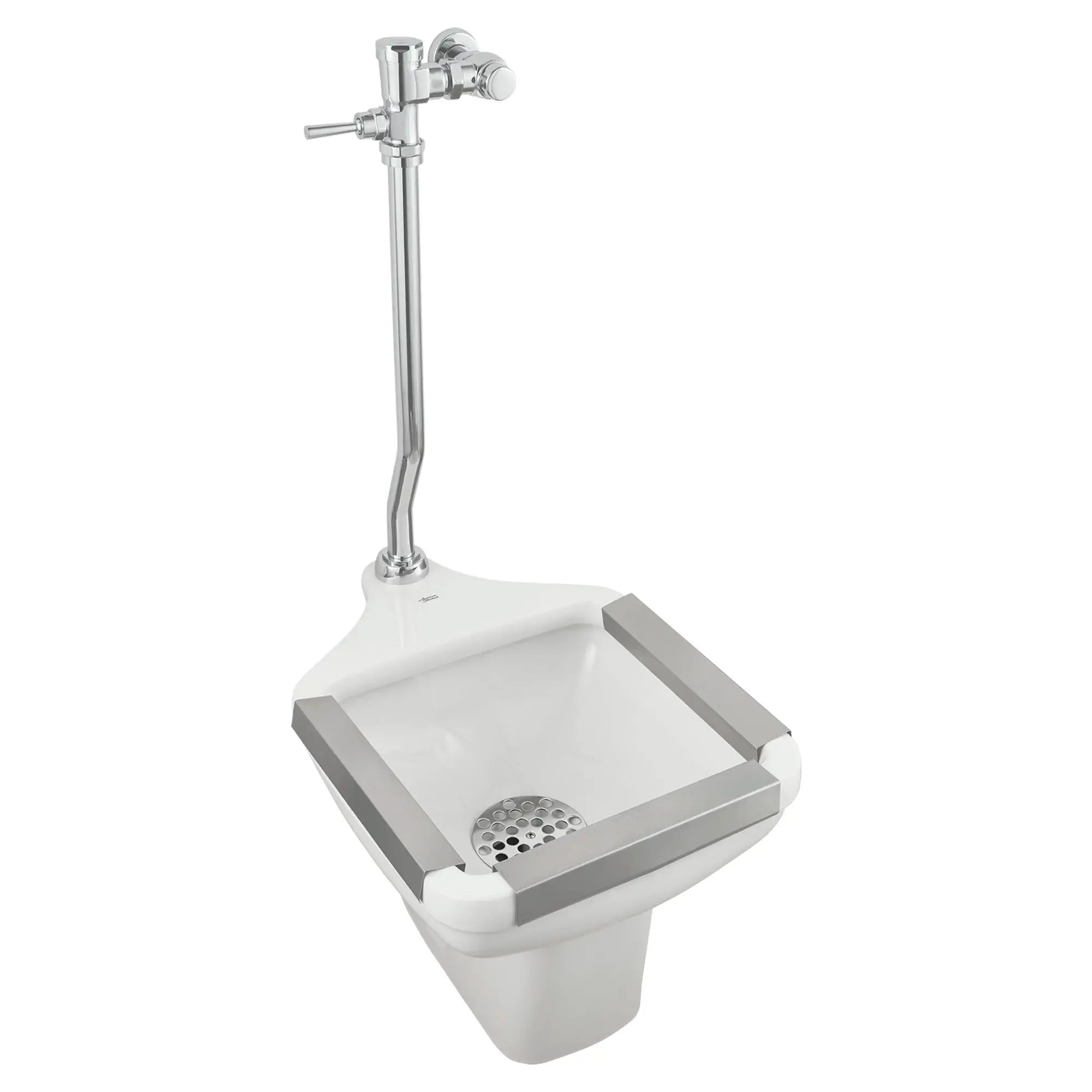 Ultima® - Robinets de chasse de lavabo de clinique, exposés, manuels à piston, 6,5 gpc/24,6 lpc, robinetterie de 24 po (610 mm) // CHROME POLI // 64574_9504999_7832504075_0376400020A_6047117002_M9641080020A_1_CDNwebp.webp
