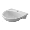 Mezzo Semi-Countertop Sink Less Overflow with Center Hole Only // WHITE // 64596_9960901020_(1)_CDNwebp.webp