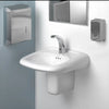 Murro® Wall-Hung EverClean® Sink With Center Hole Only // WHITE // 65644_B_0955001EC020_02_CDNwebp.webp