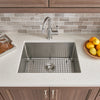 [18SB.10231800.075] Pekoe® 23 x 18-Inch Stainless Steel Undermount Single-Bowl Kitchen Sink - Stainless Steel