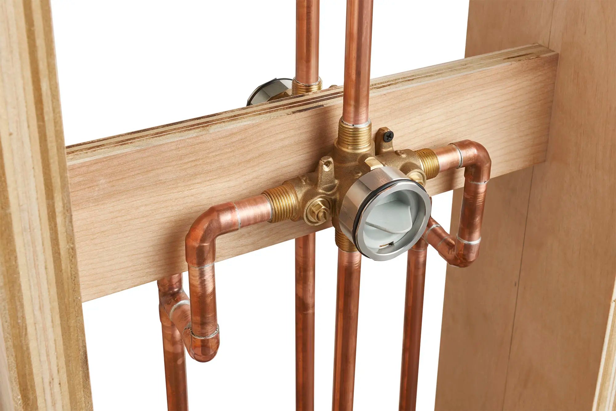 Flash® - Robinet brut de douche avec raccordements universels - robinets d’arrêt à tournevis // SANS FINI // 66253_B_RU101SS_2_CDNwebp.webp