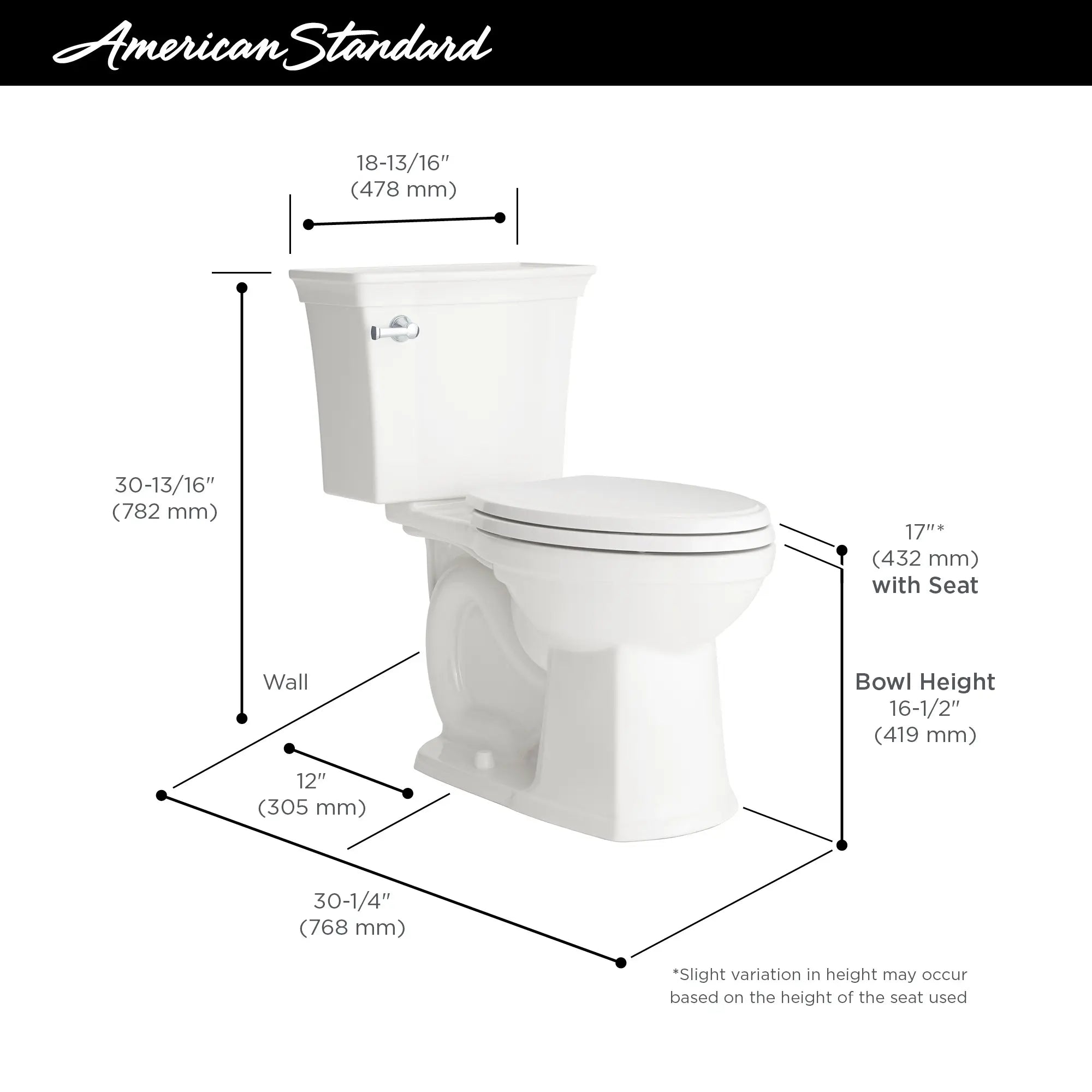 Toilette Estate® VorMax®, 2 pièces, 4,8 Lpc/1,28 gpc, à cuvette allongée à hauteur de chaise, sans siège // BLANC // 67502_AS_Estate_VorMax_Toilet_207AA104_Info_3_0_CDNwebp.webp