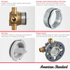 [RU107] Flash® Shower Rough-In Valve With PEX Inlets/Universal Outlets for Crimp Ring System - No Finish