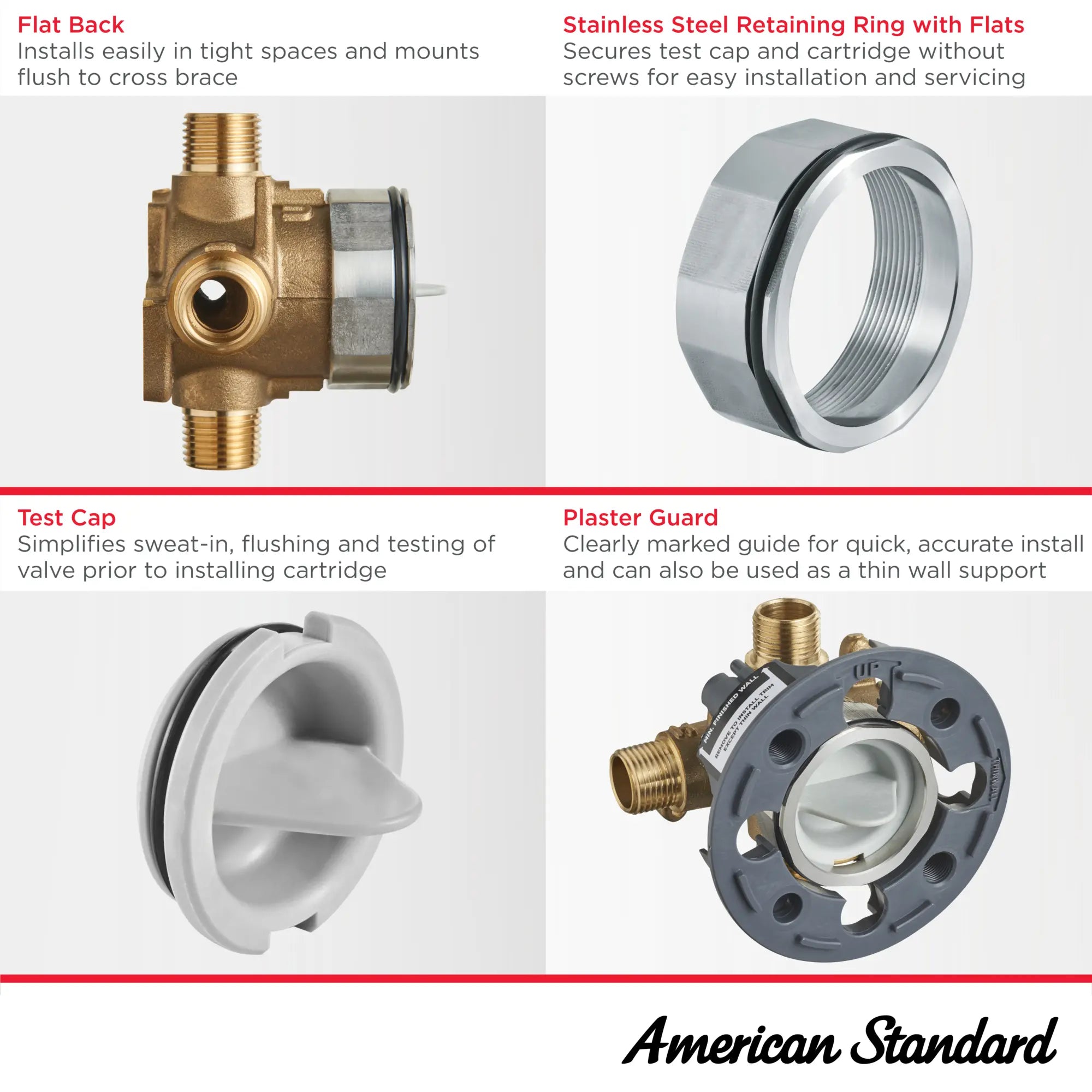 Flash® - Robinet brut de douche avec raccordements universels - robinets d’arrêt à tournevis // SANS FINI // 67536_Flash_Infographic_PlasterGuard_0001_DEC2025_1_CDNwebp.webp