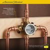 [RU102] Flash® Shower Rough-In Valve With Stub-Outs - No Finish