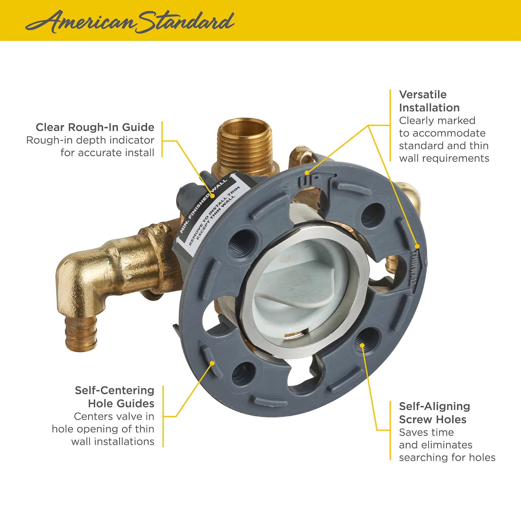 Flash® - Robinet brut de douche avec entrées de sertissage coudées PEX/sorties universelles // SANS FINI // 67554_Flash_Valve_RU107E_Info_2_0_CDNwebp_b53e75be-64f3-4f72-9c50-9660c55b19f0.webp