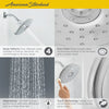 [9038374.002] Spectra® Touch 7-Inch 1.8 gpm/6.8 L/min Water-Saving Fixed Showerhead - Polished Chrome