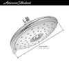 [9038074.002] Spectra Fixed 7-Inch 1.8 gpm/6.8 L/min Fixed Showerhead - Polished Chrome