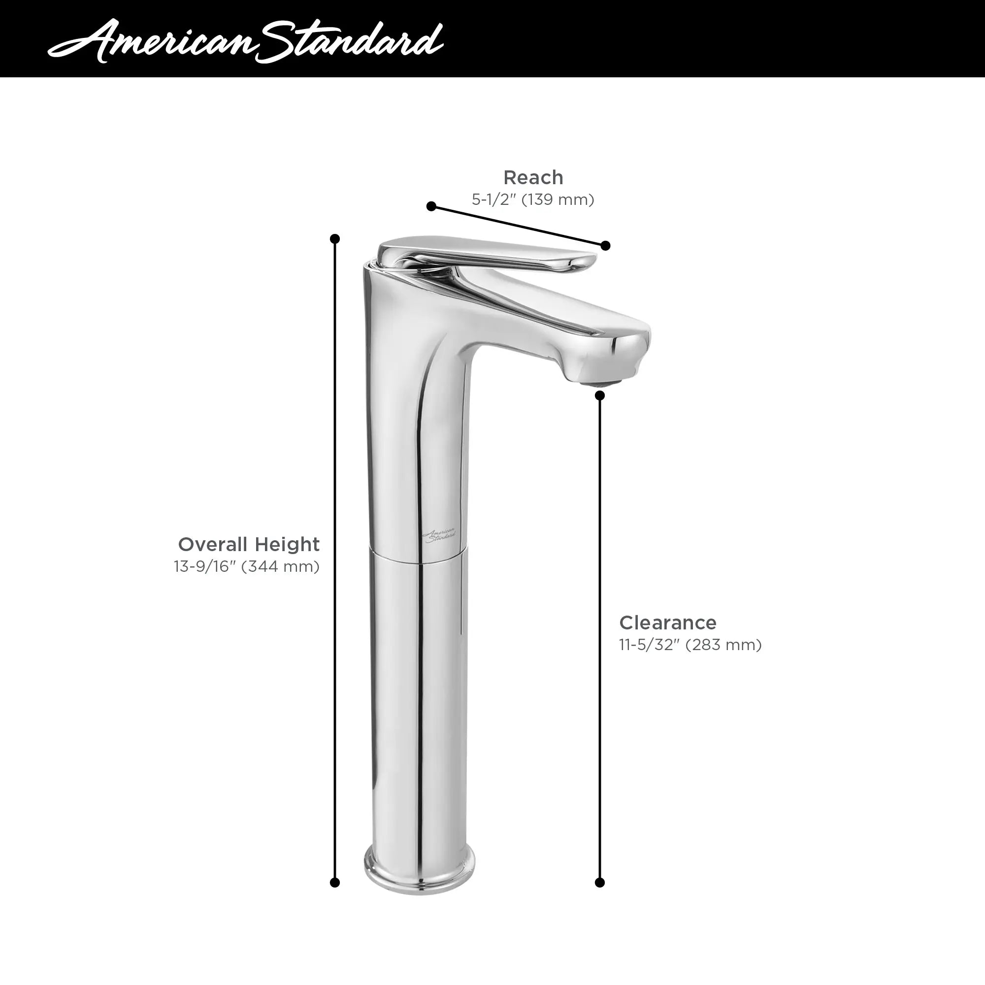 Studio® S - Robinet de lavabo vasque monotrou à poignée unique 1,2 gpm/4,5 L/min avec poignée à levier // MATTE BLACK // 67941_AS_Studio_S_7105152_Infographic_0_CDNwebp.webp