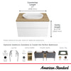 [7813001.478] Studio® S Above Counter Sink Top with Center Hole Only - Ash