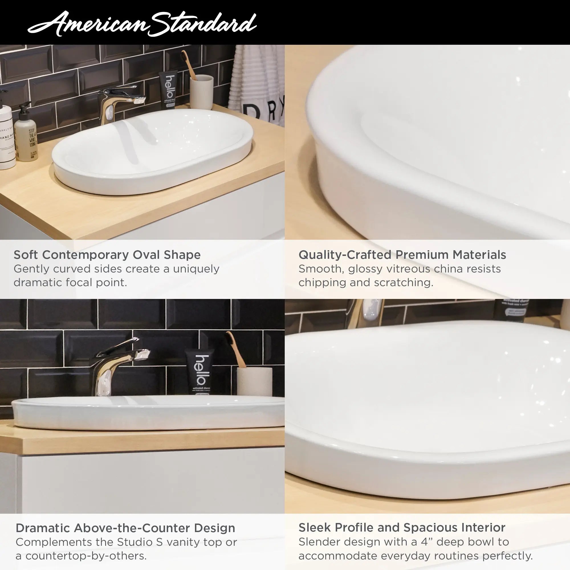 Lavabo ovale Studio® S sur plan // BLANC // 68008_AS_Studio_S_1296000_Above_Counter_Sink_Info_2_CDNwebp.webp