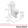 [2989769.020] Cadet® Touchless Chair Height Elongated Skirted Toilet with Seat and Locking Device - White