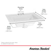[1203004.020] Town Square® S Drop-In Sink With 4-Inch Centerset - White