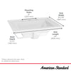 [1203008.020] Town Square® S Drop-In Sink With 8-Inch Widespread - White