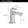[7353101.002] Townsend® Single Hole Single-Handle Bathroom Faucet 1.2 gpm/4.5 L/min With Lever Handle - Polished Chrome