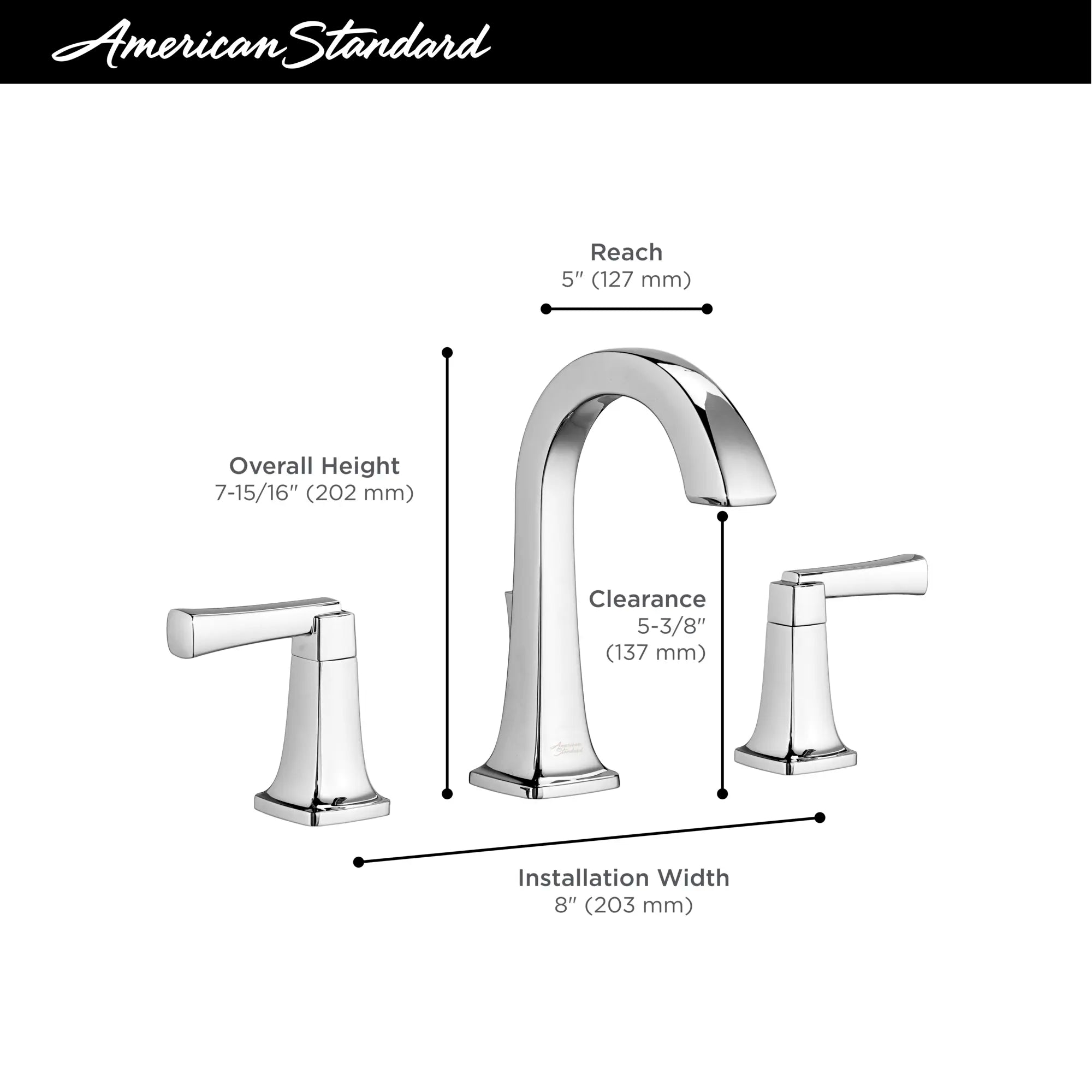 Townsend® - Robinet de salle de bain à 2 poignées espacées de 8 po 1,2 gpm/4,5 L/min avec poignées à levier // NICKEL POLI // 68183_2019_AS_Townsend_Faucets_Infographics_F6_0_CDNwebp.webp
