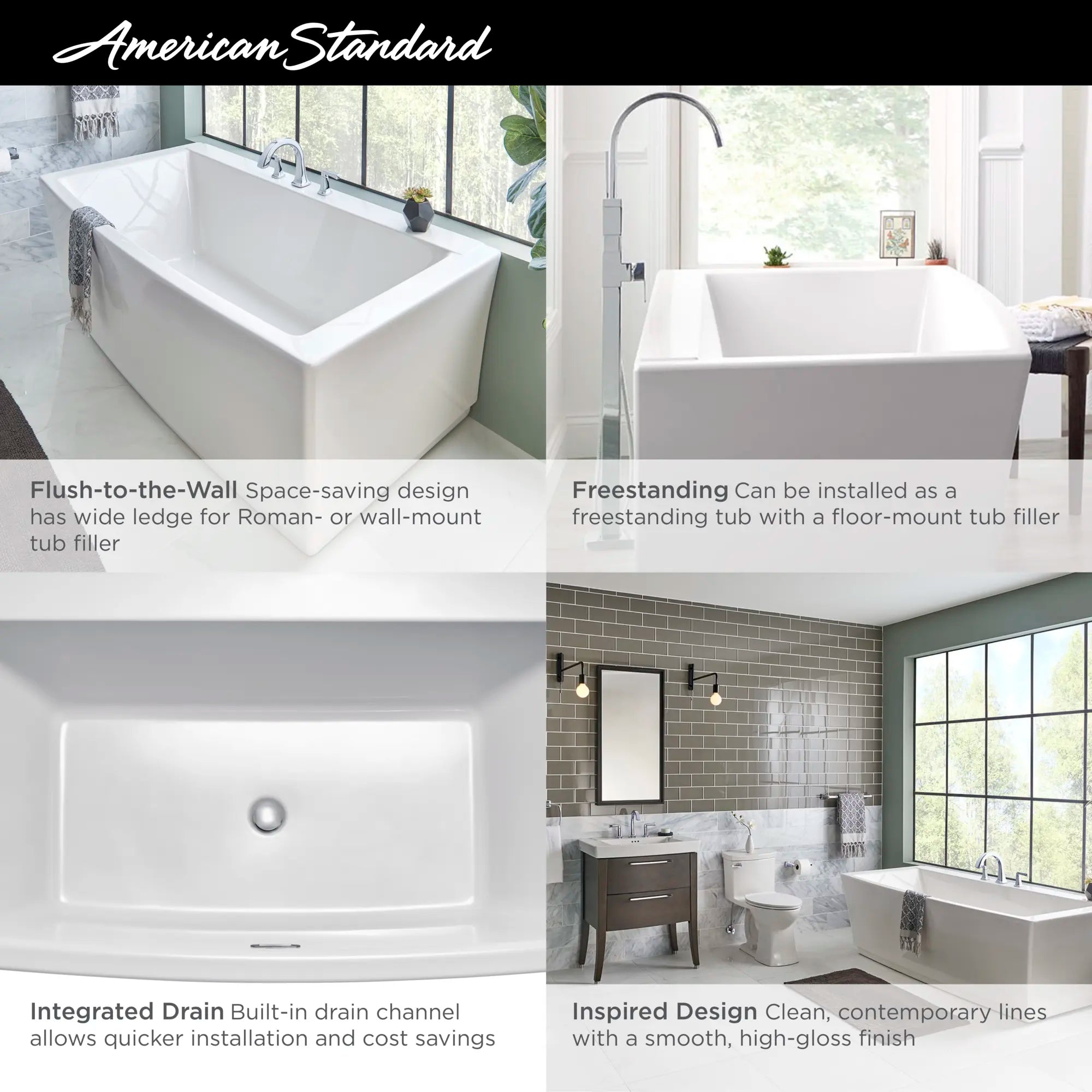 Baignoire autoportante Townsend® 68 x 36 po avec renvoi central // BLANC // 68195_2019_AS_Townsend_FST_Infographic_F1-2_0_CDNwebp.webp