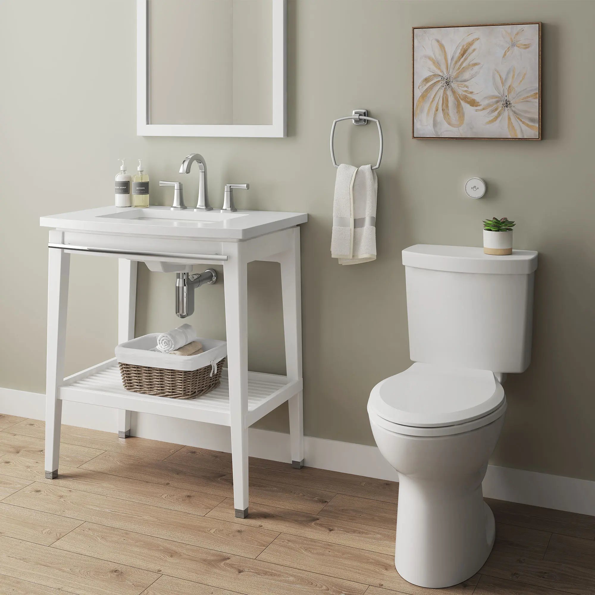 Toilette Cadet® à activation sans contact, 2 pièces, 1,28 gpc/4,8 lpc, à cuvette allongée à hauteur de chaise, sans siège // BLANC // 69936_B-215AA709.020_3_CDNwebp.webp