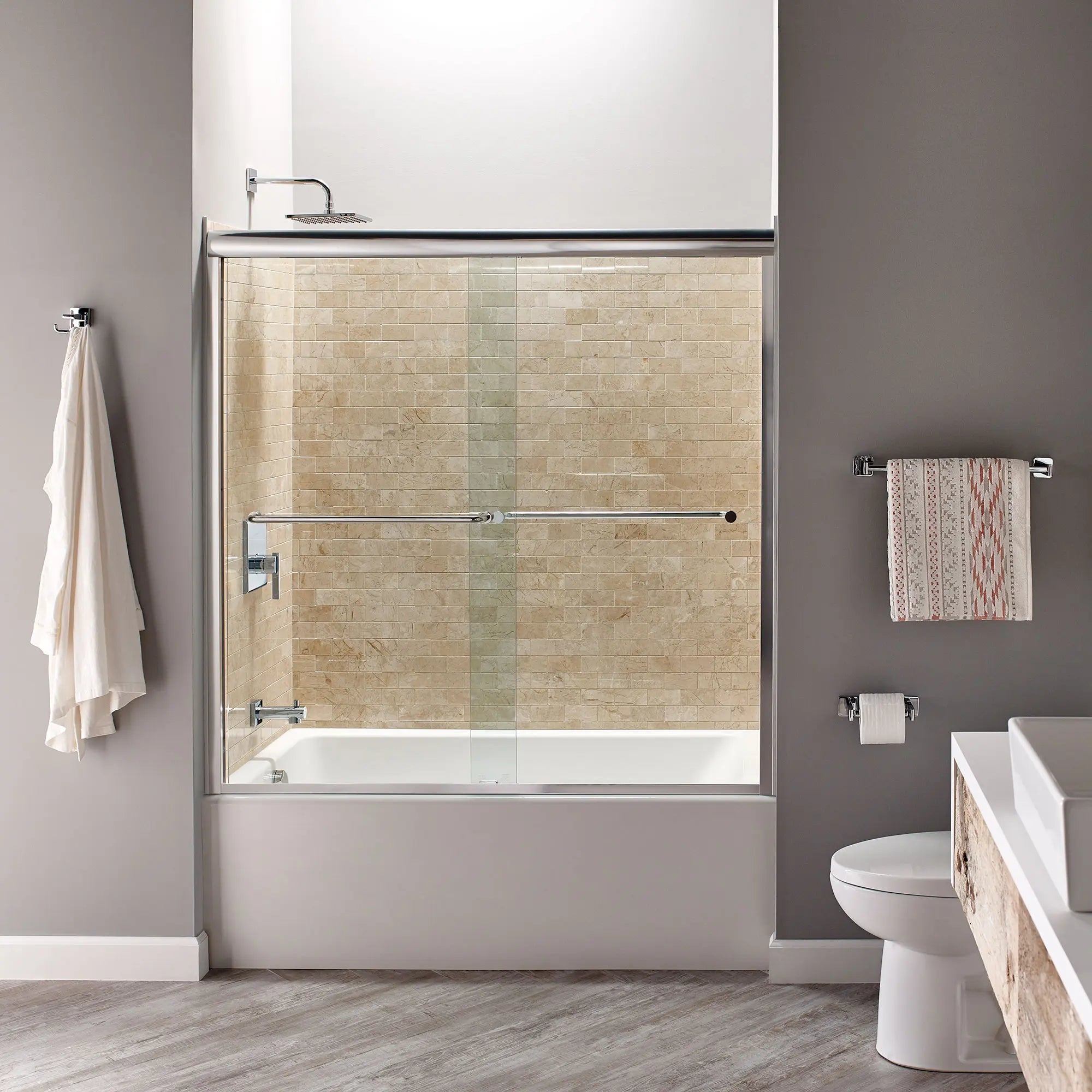 Baignoire Studio® 60 x 30 po avec tablier intégré, plomberie hors-sol et renvoi à gauche // 60 X 30 IN / LEFT / BLANC // 70613_B-2573202020_CDNwebp.webp