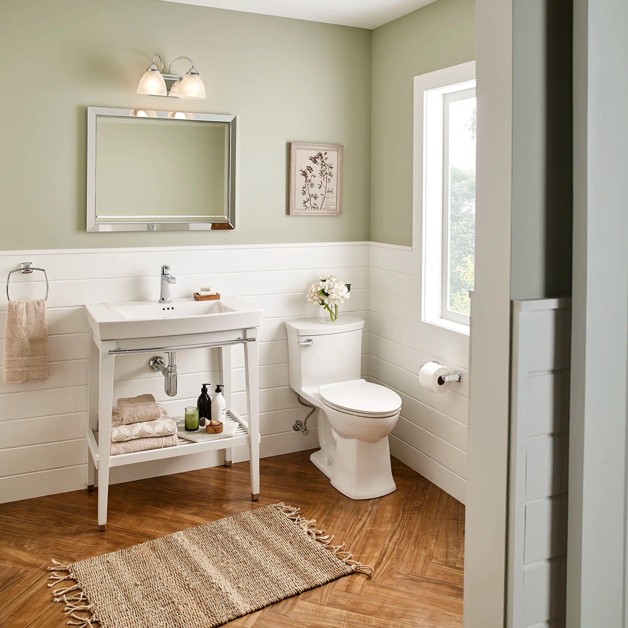 Toilette monopièce Townsend® VorMax® 1,28 gpc/4,8 lpc, à cuvette allongée à hauteur de chaise avec siège // LEFT / BLANC // 71484_B-2922A104020_3_CDNwebp.webp