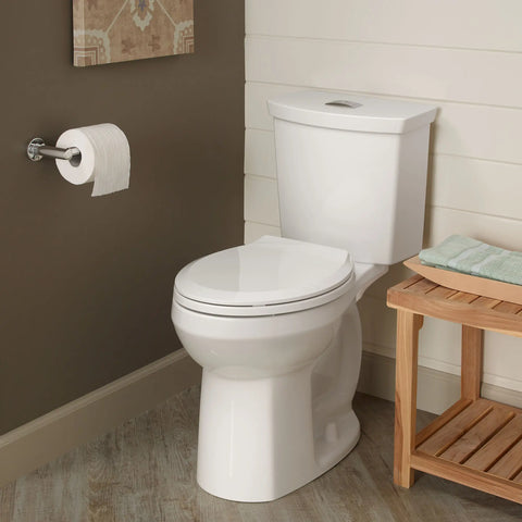 Toilette complète Cadet® 3, 2 pièces, chasse double 1,28 gpc/4,8 lpc,et 0,92 gpc/3,5 lpc, à cuvette allongée à hauteur de chaise et réservoir avec doublure, avec siège