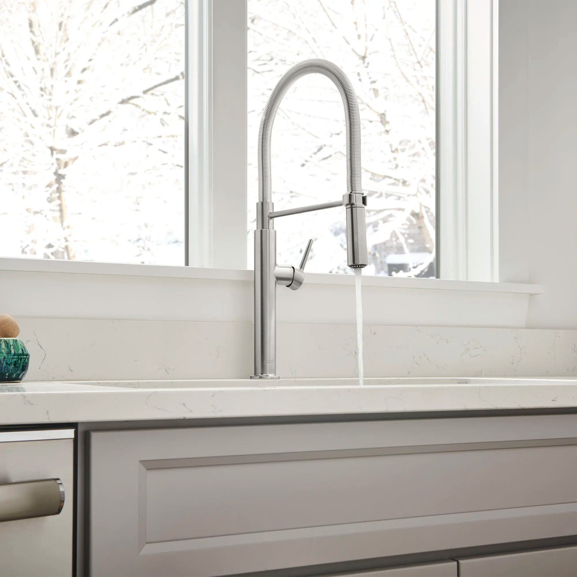 Robinet de cuisine rétractable Studio® S Semi-Pro avec bec à ressort hélicoïdal et jet double // INOX // 72759_B-4803350075_CDNwebp.webp