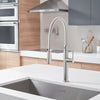 Studio® S Semi-Pro Pull-Down Dual Spray Kitchen Faucet With Spring Spout // STAINLESS STL // 72761_B-4803350075_1_CDNwebp.webp