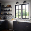 [4968300.075] Estate Single-Handle Pull-Down Dual Spray Kitchen Faucet 1.5 gpm/5.7 L/min - Stainless Steel