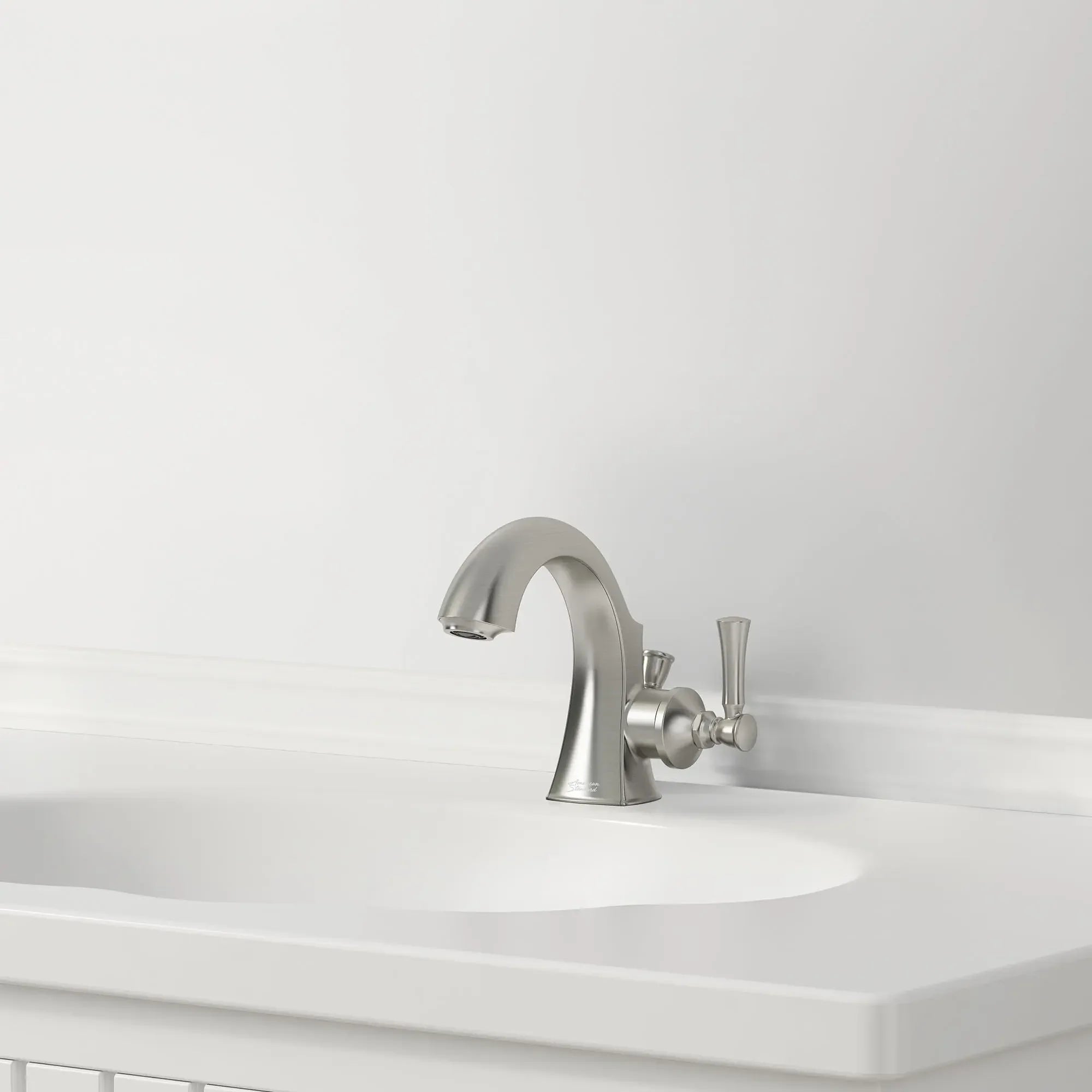 Chancellor 4-In. Centerset Single-Handle Bathroom Faucet, 1.2 GPM with Lever Handle // BRUSHED NICKEL // 75548_B-7022121295_2_CDNwebp.webp