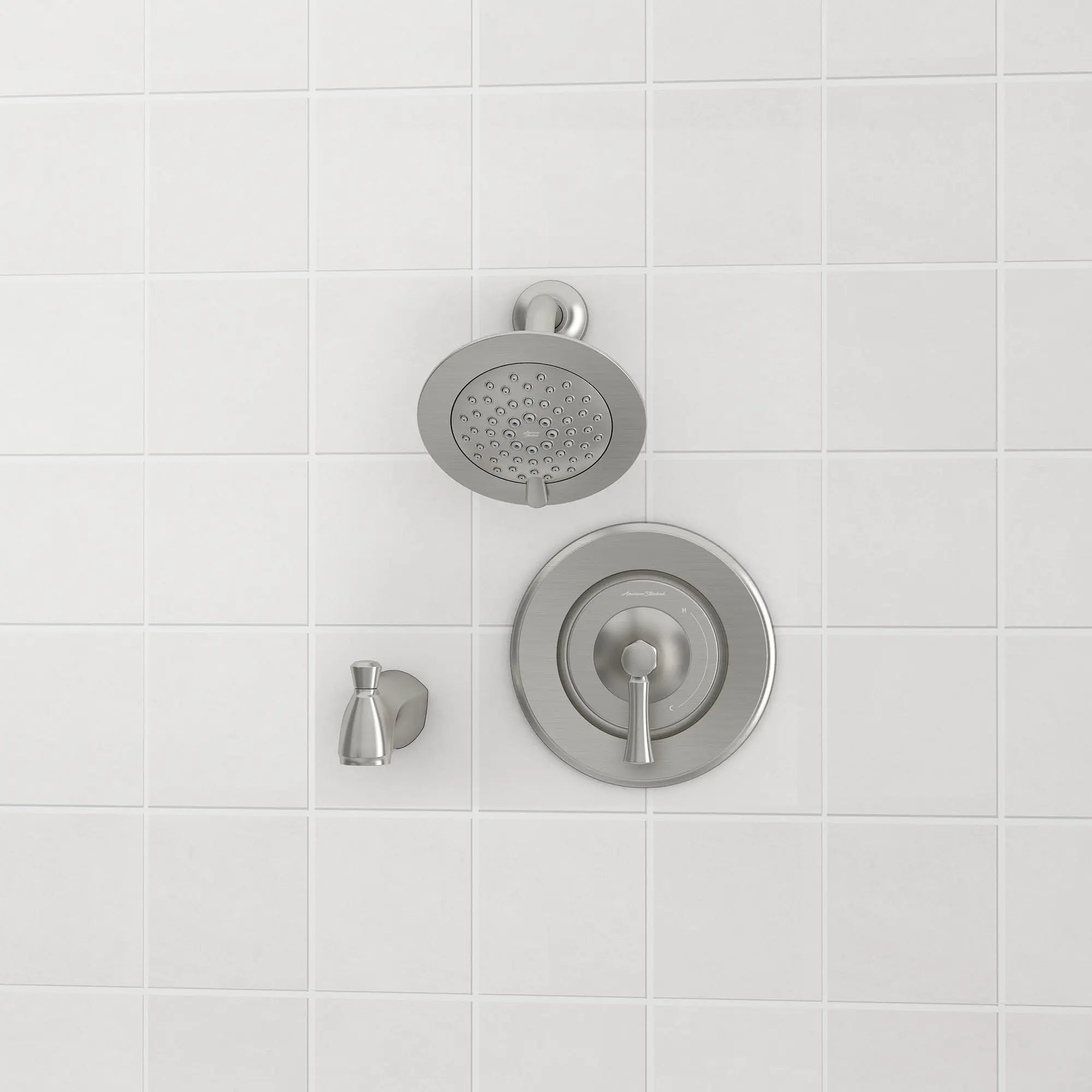 Ensemble de robinetterie pour baignoire et douche Chancellor 1,8 GPM avec cartouche de robinet à disque en céramique et poignée à levier // BRUSHED NICKEL // 75684_B-7022502295_1_CDNwebp.webp