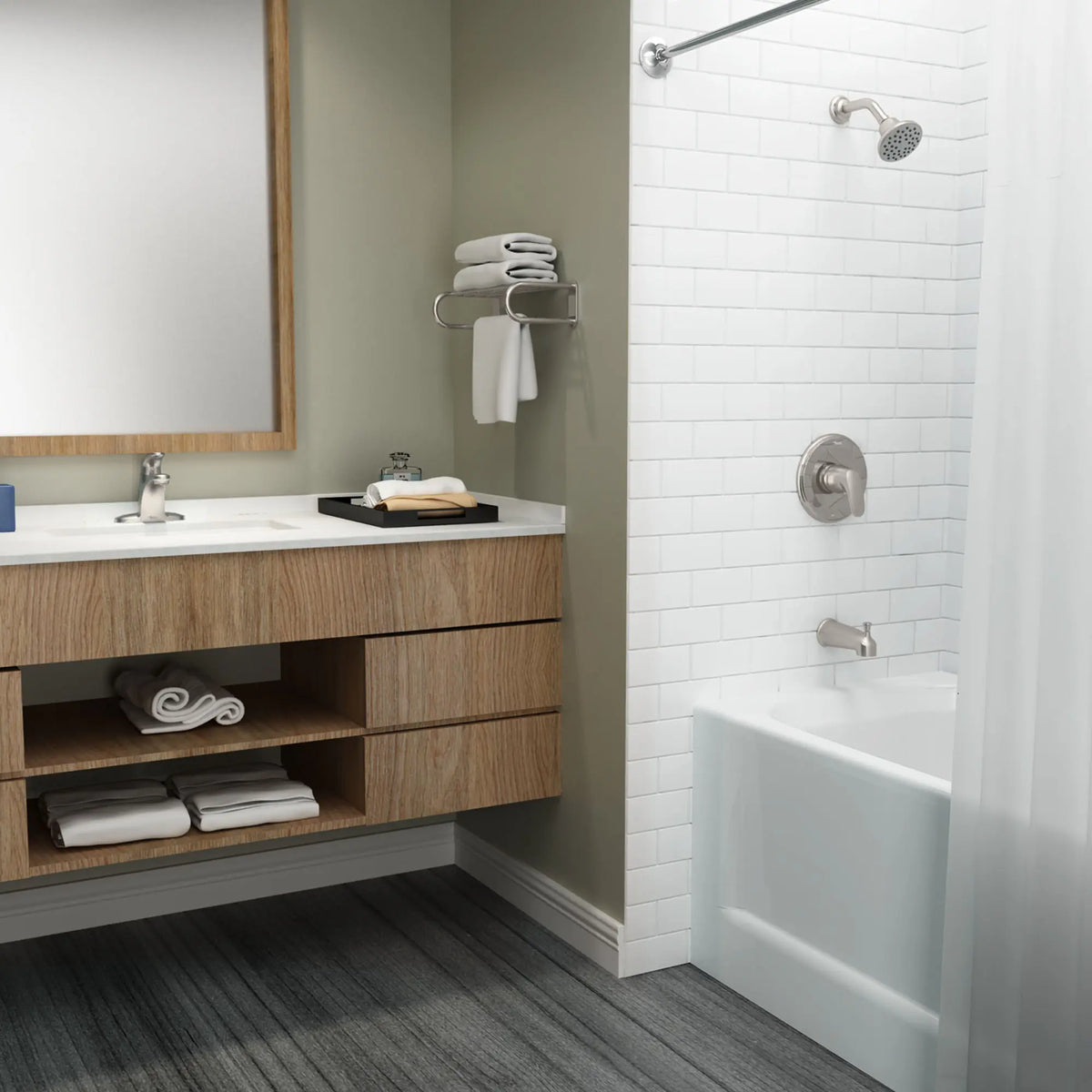 Colony® PRO - Robinet combiné à monocommande 1,2 gpm/4,5 L/min avec poignée à levier, sans renvoi // NICKEL BROSSÉ // 76337_B-7075000295_7075002295_7075004295_T075508295_CDNwebp.webp