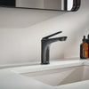 Studio® S Single Hole Single-Handle Bathroom Faucet 1.2 gpm/ 4.5 L/min With Lever Handle // MATTE BLACK // 76550_B-7105101243_CDNwebp.webp
