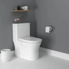 [752CA200.020] Cosette One-Piece Dual Flush 1.28 gpf/4.8 Lpf and 0.92 gpf/3.5 Lpf Standard Height Elongated Complete Toilet With Seat - White