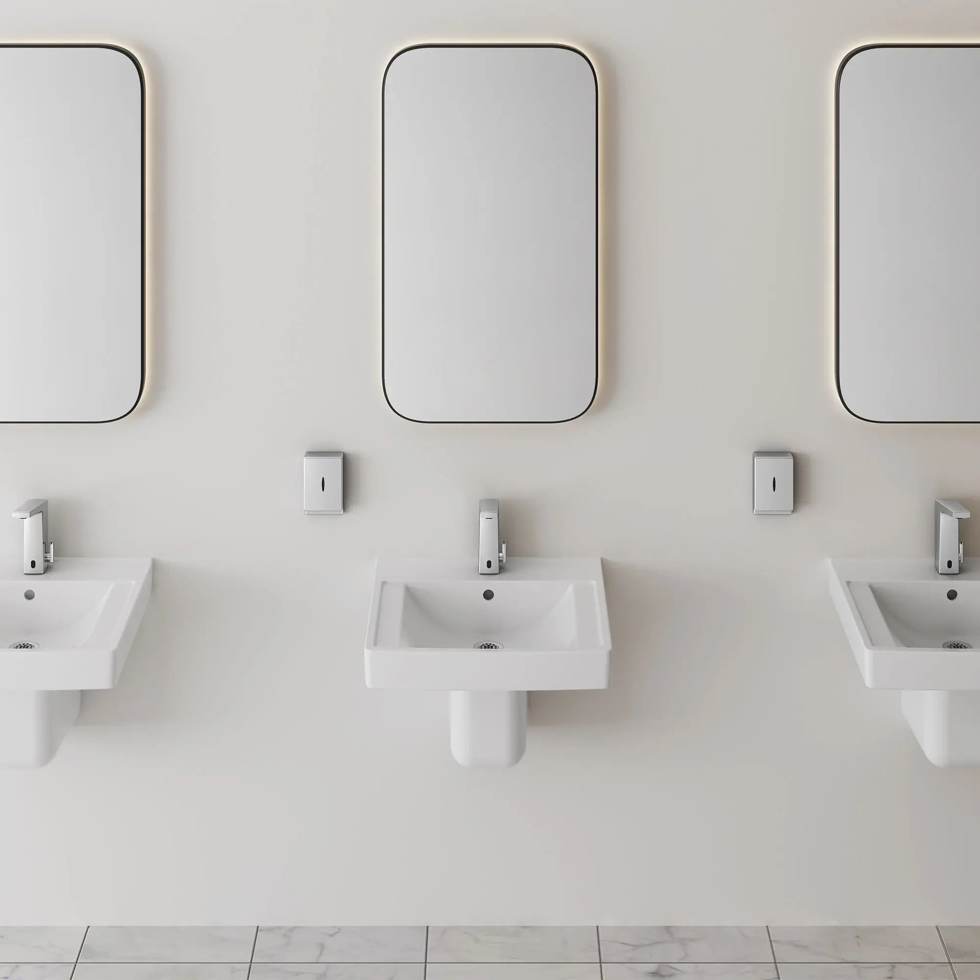 Lavabo mural Decorum® avec surface EverClean®?(21 x 20-1/4 po) - trou central uniquement  // BLANC // 82259_B-9134001EC020_0059020EC020_7025305002_2_CDNwebp.webp