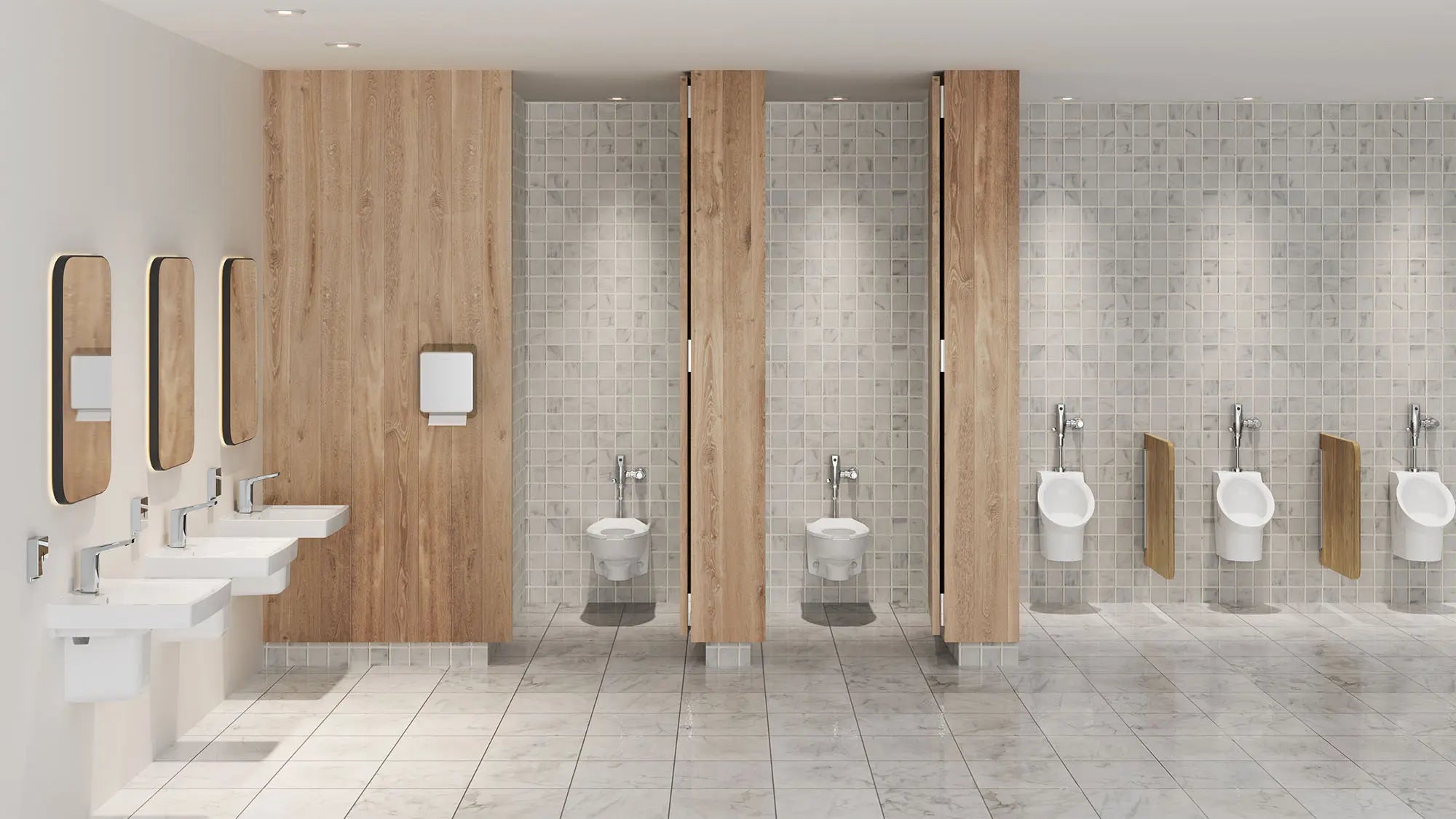 Lavabo mural Decorum® avec surface EverClean®?(21 x 20-1/4 po) - trou central uniquement  // BLANC // 82261_B-9134001EC020_7025305002_6042633020_3351101020_6063051002_0059020EC020_CDNwebp.webp